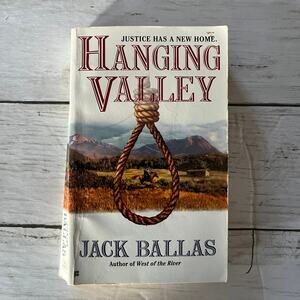 Hanging Valley by Jack Ballas  Mass Market Paperbound Western